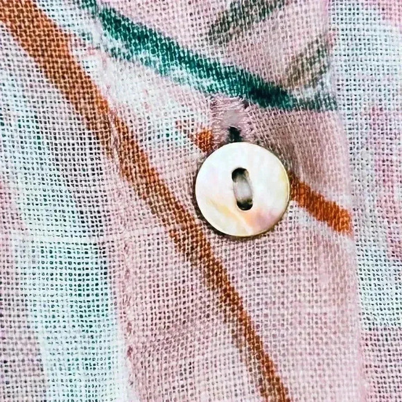 Rachel Zoe Women's Floral Button-Up Shirt Dress Size S Multicolor - Picture 4 of 6